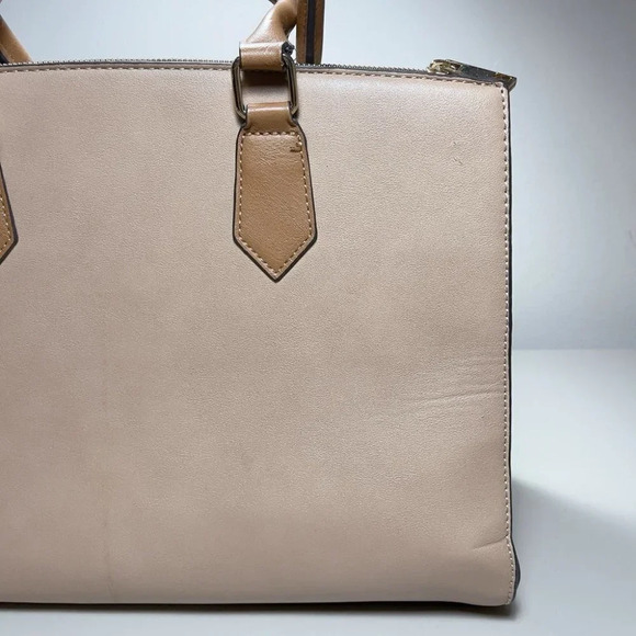 Aldo Retriever Tote Bag Faux Leather Camel  Color - Picture 8 of 16